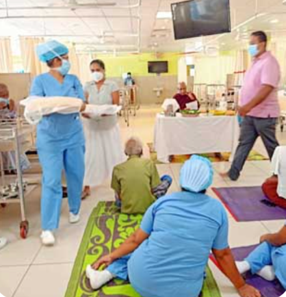 Patient care at Suwamansala