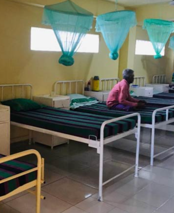 Clean and comfortable facilities at the welfare centre